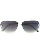 Cartier 'panthère' Sunglasses