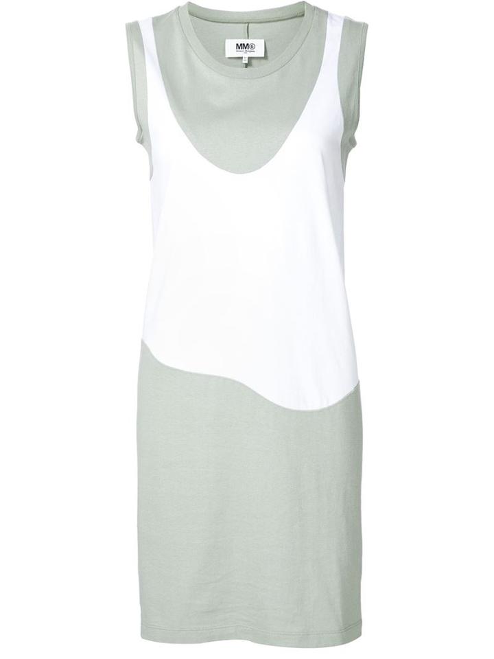 Mm6 Maison Margiela Sleeveless T-shirt Dress