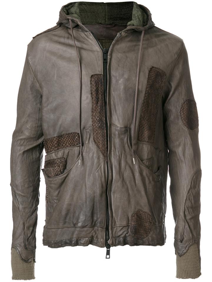 Giorgio Brato Hooded Jacket - Grey