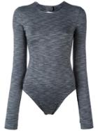 P.c.a.c. X Outdoor Voice 'paabo' T-shirt, Women's, Size: Medium, Grey, Polyester/spandex/elastane