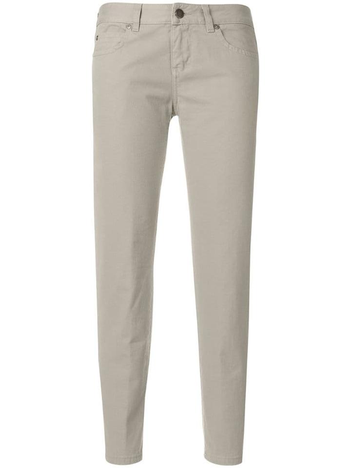 Aspesi Cropped Jeans - Neutrals