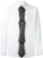 Burberry Prorsum Lace Panel Shirt