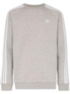 Adidas Classic 3-stripe Sweatshirt - Grey