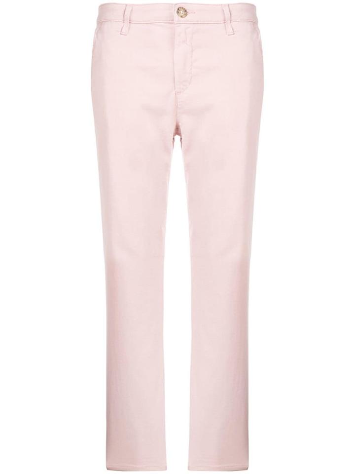Ag Jeans Fitted Cropped Trousers - Pink