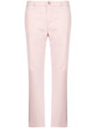 Ag Jeans Fitted Cropped Trousers - Pink