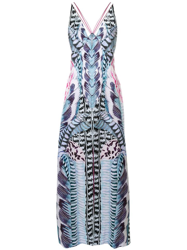 Temperley London Garden Leaf Maxi Dress - Multicolour