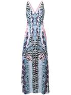 Temperley London Garden Leaf Maxi Dress - Multicolour