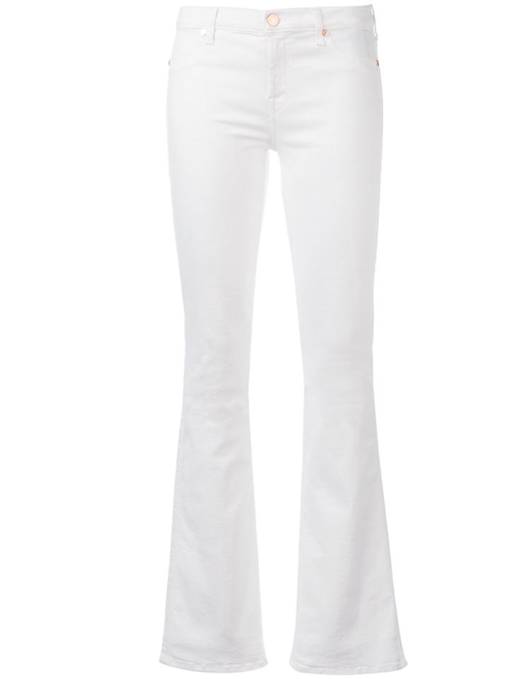 7 For All Mankind Bootcut Jeans - White