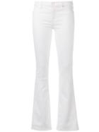 7 For All Mankind Bootcut Jeans - White