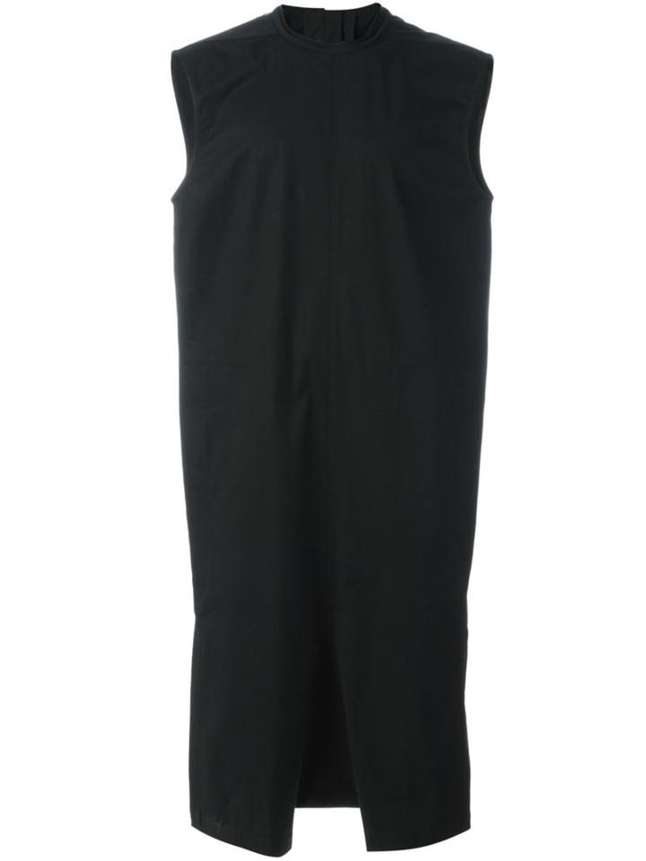 Rick Owens Boxy Jumpsuit, Men's, Size: 50, Black, Cotton/spandex/elastane