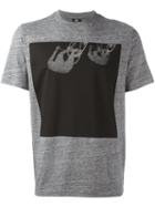 Ps By Paul Smith Cycling Print T-shirt, Men's, Size: Large, Grey, Cotton