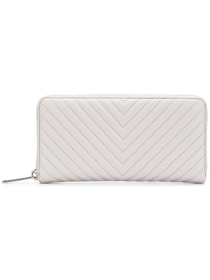 Rebecca Minkoff Quilted Wallet - Nude & Neutrals