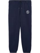 Burberry Logo Track Trousers - Blue