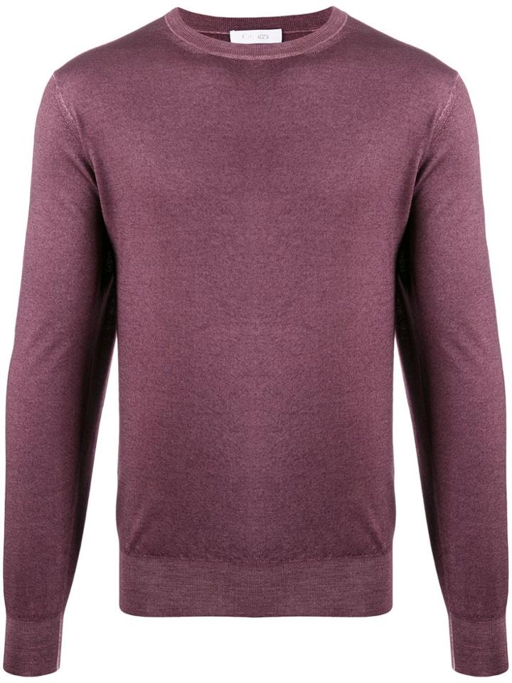 Cruciani Classic Knitted Jumper - Pink