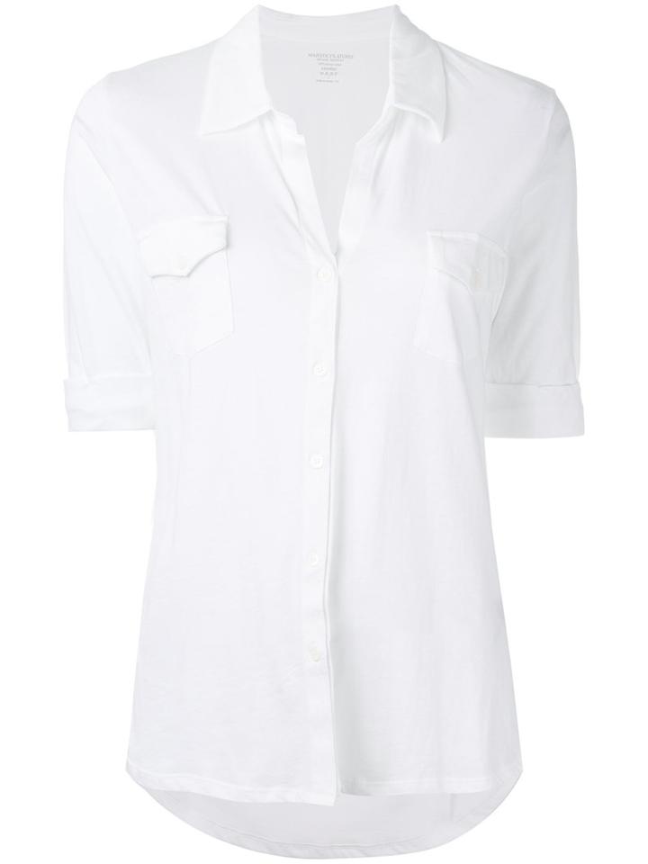 Majestic Filatures - Classic Shirt - Women - Cotton - I, White, Cotton