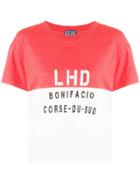 Lhd Logo Print T-shirt - Red