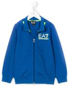 Armani Junior - Logo Sweatshirt - Kids - Cotton - 6 Yrs, Blue