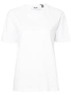 Msgm Ribbon Detail T-shirt - White