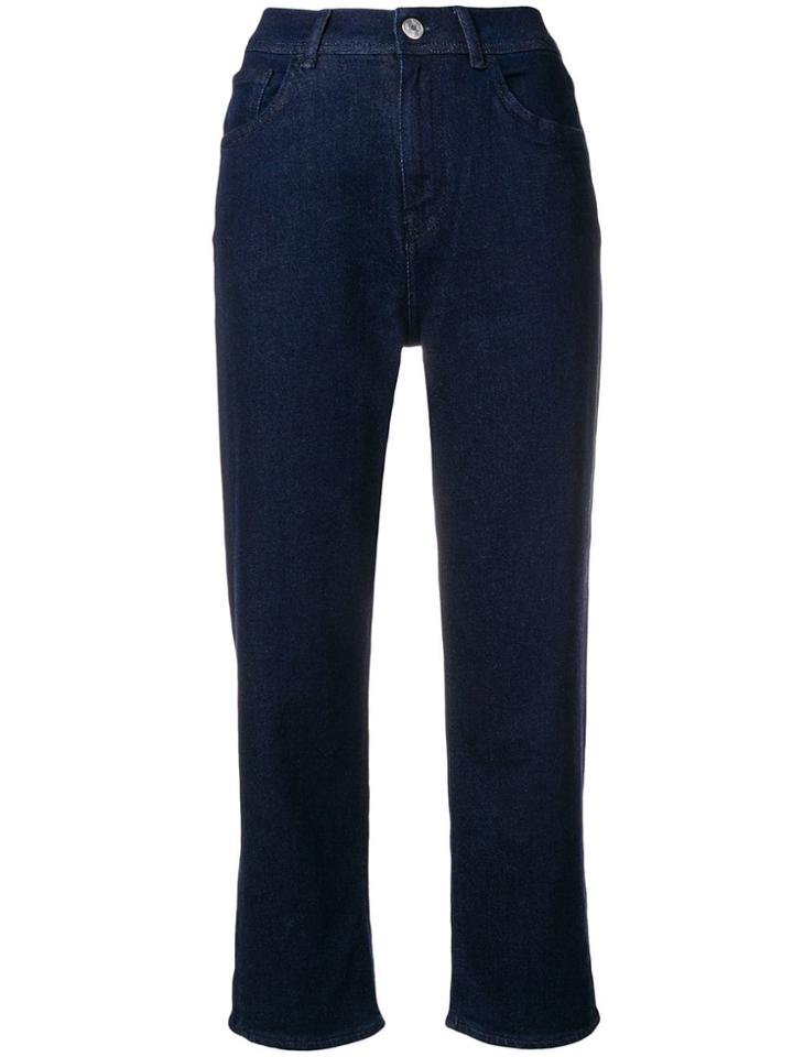 Haikure Hew Cropped Jeans - Blue