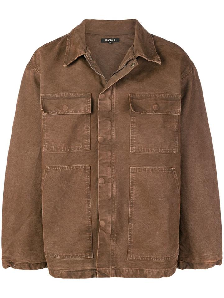 Yeezy Season 6 Carpenter Coat - Brown