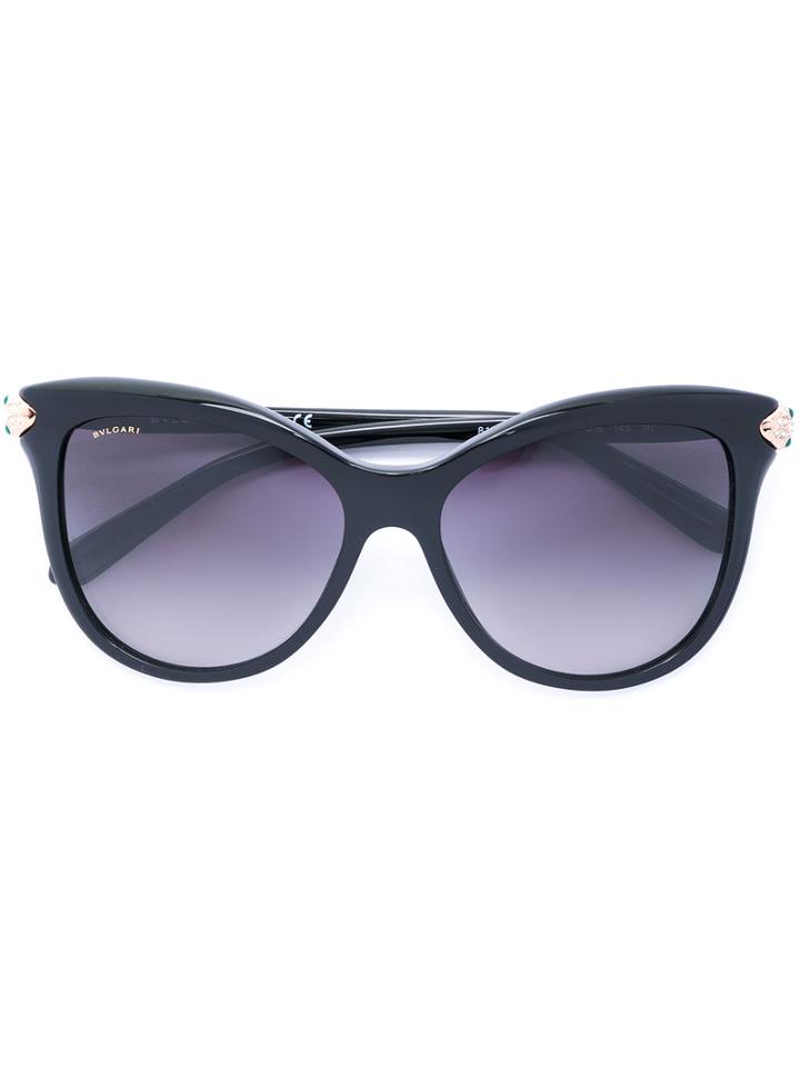 Bulgari - 501/8g Sunglasses - Women - Acetate - 57, Black, Acetate