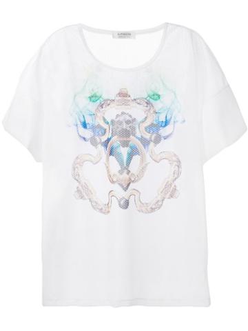 Antpitagora 'drag' New York Print T-shirt, Men's, Size: Xl, White, Polyester