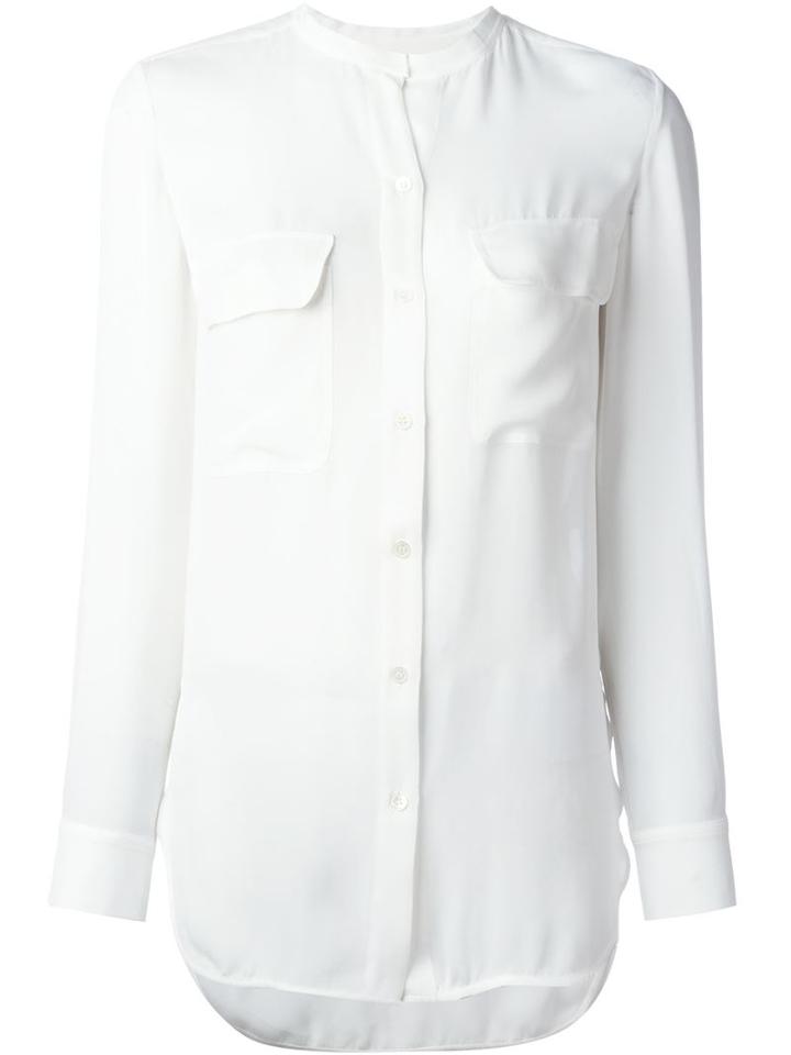 Raquel Allegra Slot Collar Blouse