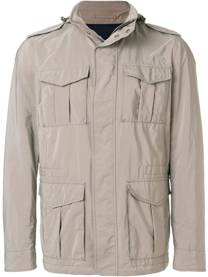Herno Multi-pocket Lightweight Jacket - Nude & Neutrals