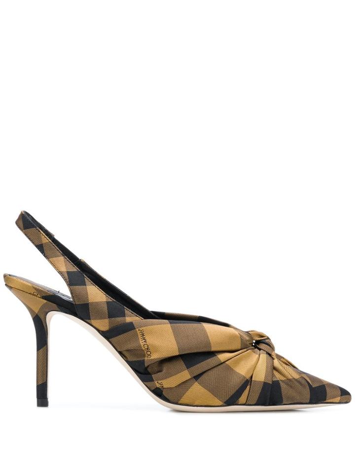 Jimmy Choo Sling Back Pumps - Brown