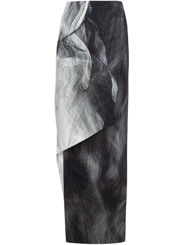 Ilaria Nistri Asymmetric Wrap Skirt
