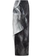 Ilaria Nistri Asymmetric Wrap Skirt