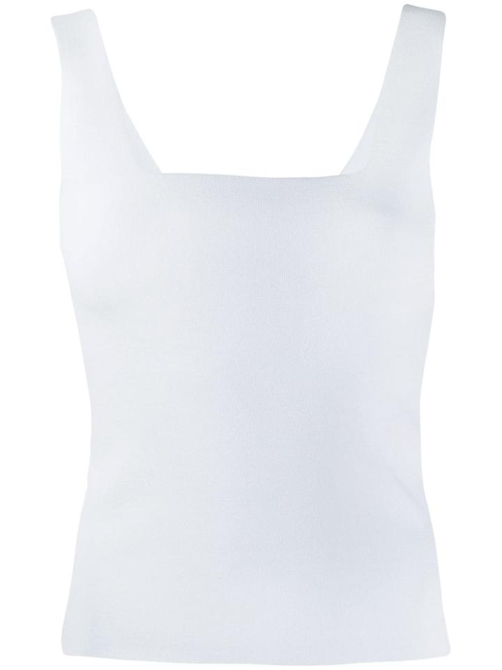 Vince Square Neck Vest - White