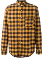 Palm Angels Gingham Check Shirt - Orange