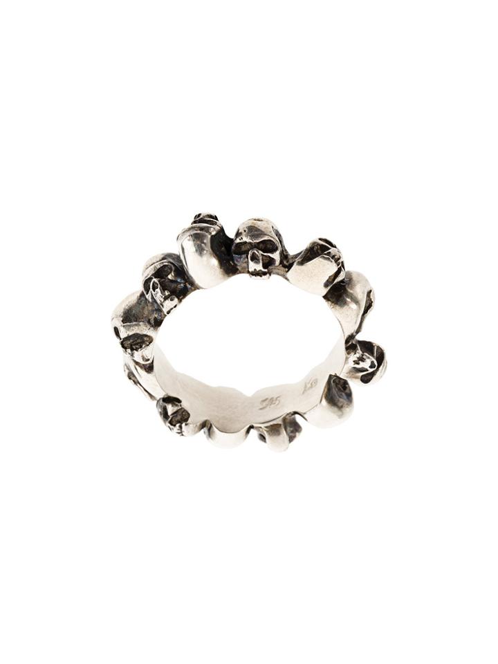 Werkstatt:münchen Skulls Ring - Metallic