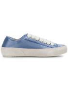 Pedro Garcia Wide Lace-up Sneakers - Blue