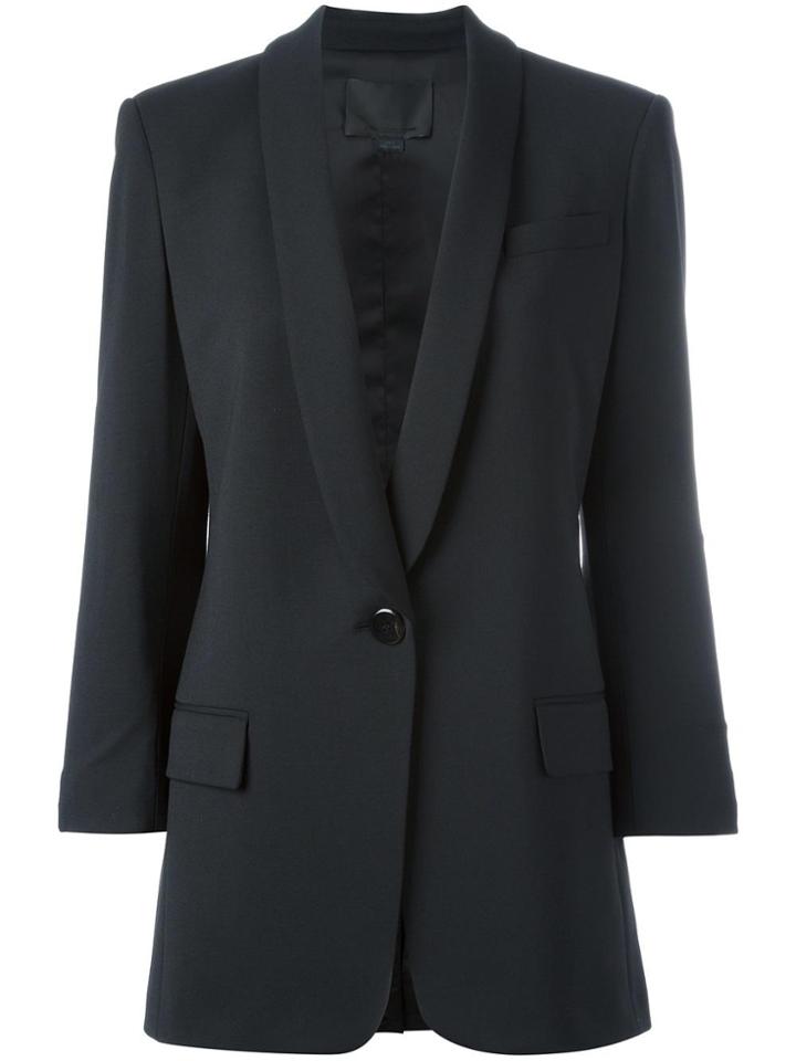 Alexander Wang Shawl Lapel Blazer - Black