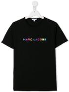 Little Marc Jacobs Teen Logo Print T-shirt - Black