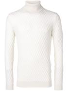 Gabriele Pasini Cable Knit Sweater - White