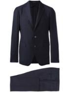 Tagliatore Two-piece Suit, Men's, Size: 46, Blue, Virgin Wool/cupro