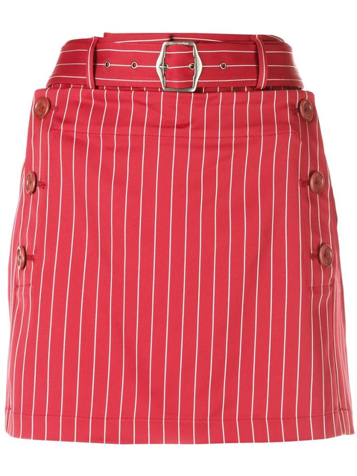 Sies Marjan Short Belted Skirt - Red
