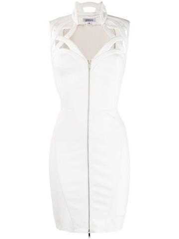 Jitrois New Intrigue Cut-out Dress - White