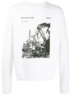 Off-white Printed Crewneck Sweatshirt