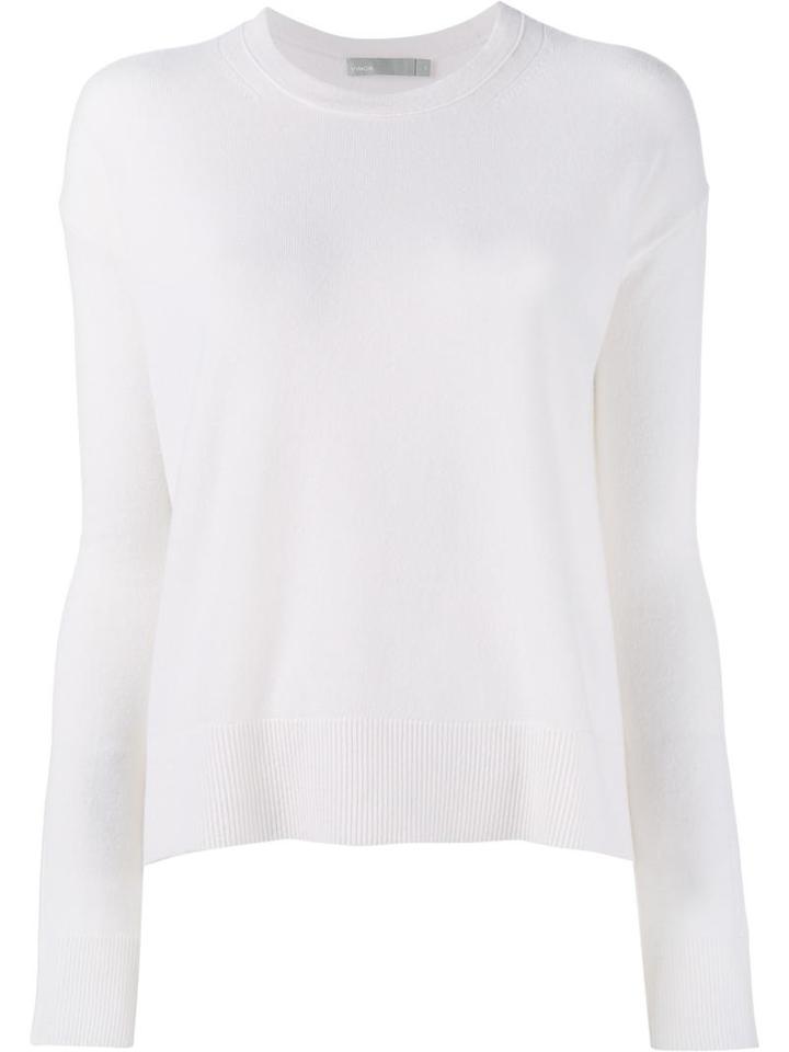 Vince Crew Neck Jumper, Women's, Size: Medium, Nude/neutrals, Cashmere