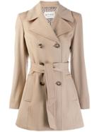 Etro Double-breasted Trench Coat - Neutrals