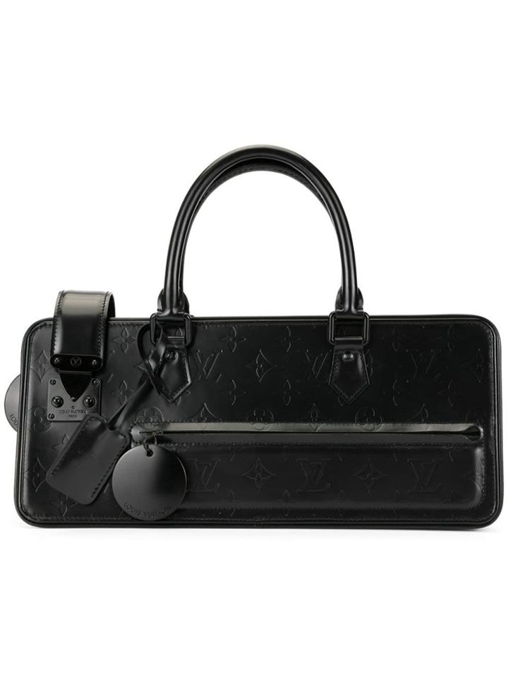 Louis Vuitton Vintage Longy Hand Bag - Black