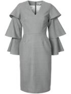 Edeline Lee Montage Pencil Dress - Grey