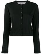 Red Valentino Buttoned Cardigan - Black