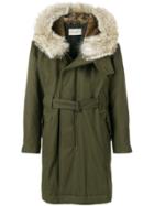 Holland & Holland Fur Lined Parka - Green