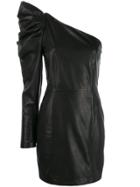 P.a.r.o.s.h. Ruffled One-shoulder Dress - Black