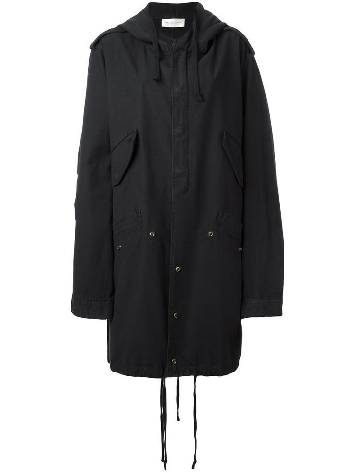 Faith Connexion Oversized Parka, Women's, Size: Small, Blue, Cotton